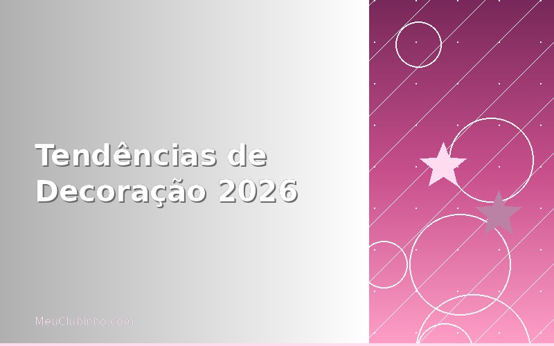 10 tendências de decoração para festas em 2026