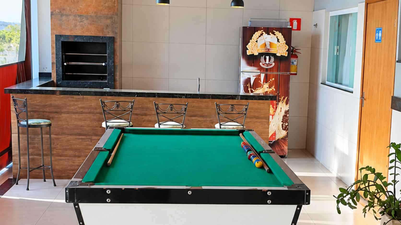 Área de lazer CM 2 eventos
